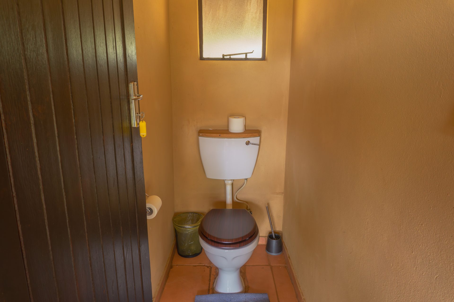 Bathroom in 4-sleeper self-catering chalet at Gallery Inn Bela Bela