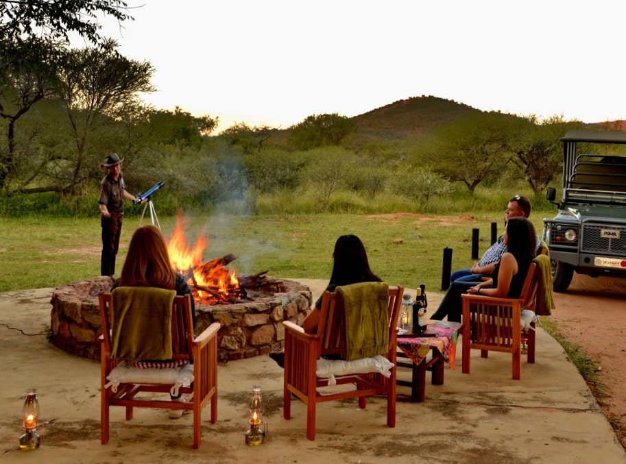 Big Five game drive at Mabalingwe Nature Reserve near Bela Bela