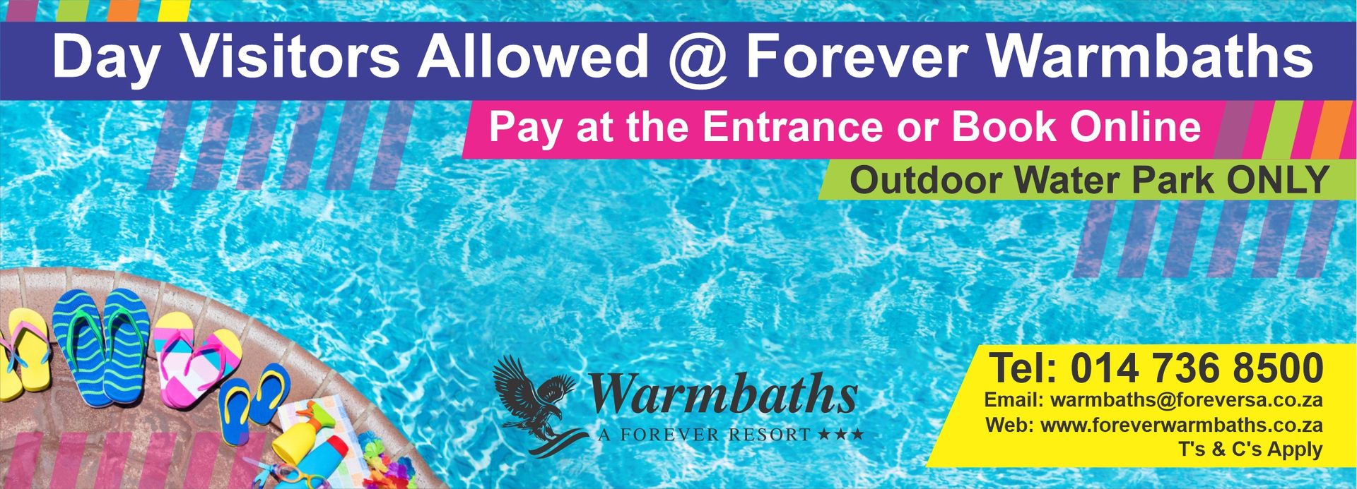 Warmbaths pools and water park Bela Bela